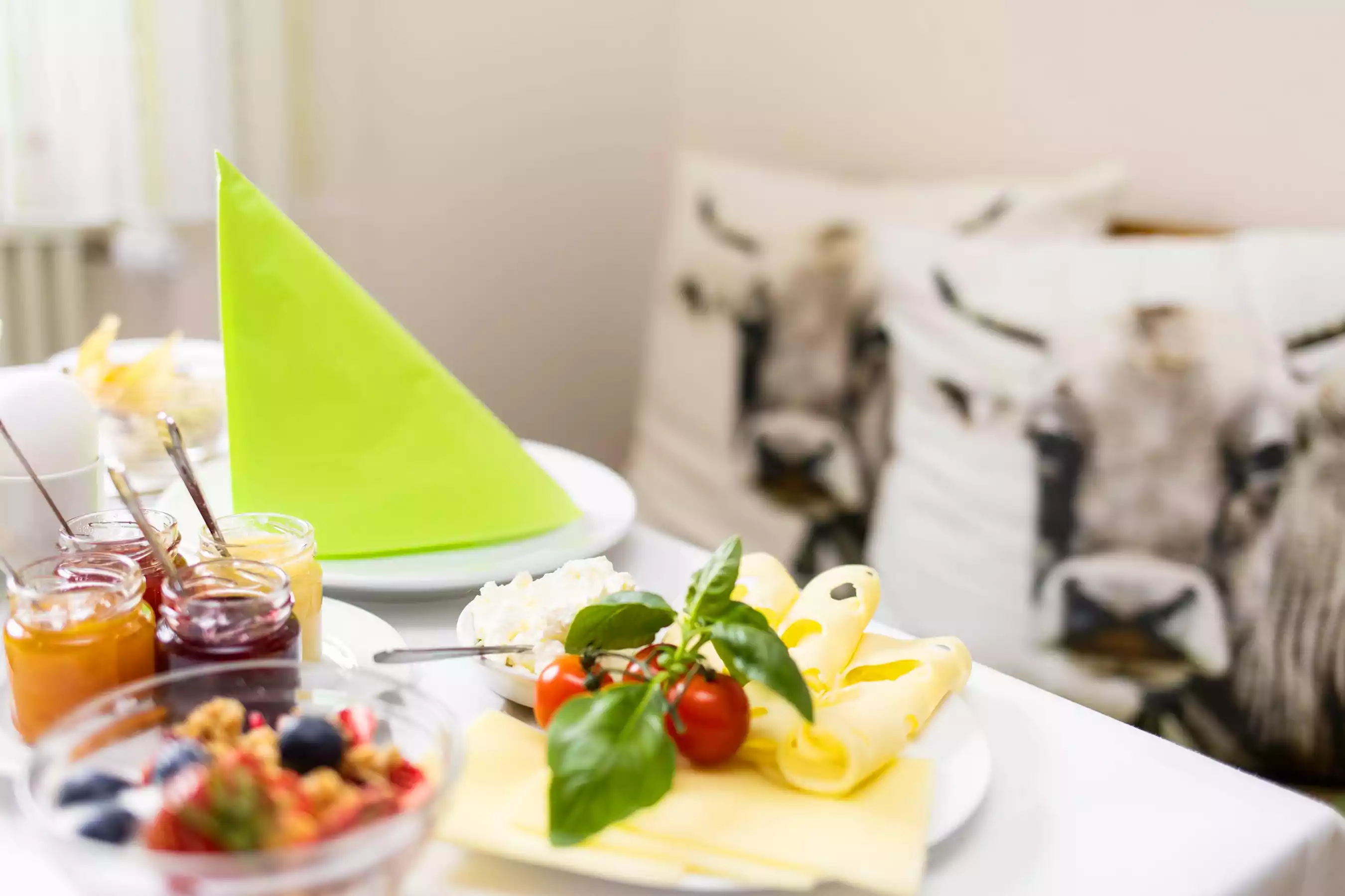 Frühstück Ferienwohnung Allgäu