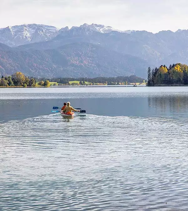 Wassersport im Allgäu Wassersport im Allgäu